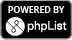 powered by phpList 3.6.9, &copy; phpList ltd